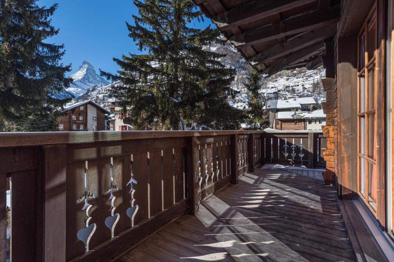Village Apartment With Matterhorn View 체르마트 외부 사진