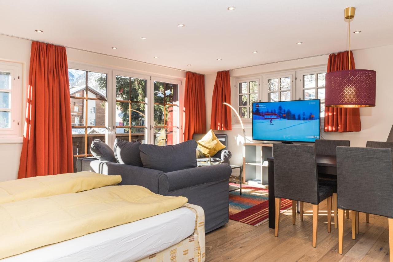 Village Apartment With Matterhorn View 체르마트 외부 사진