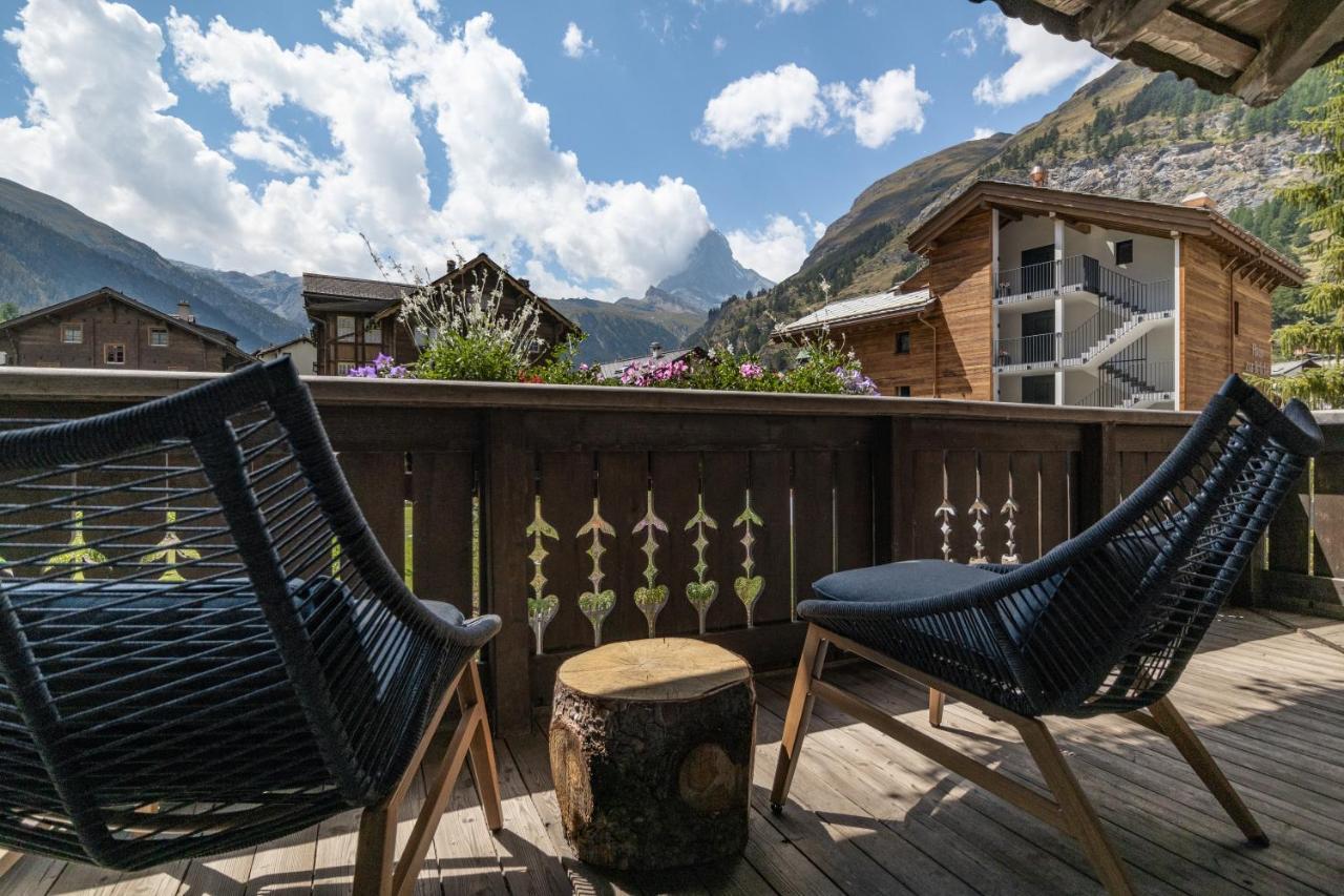 Village Apartment With Matterhorn View 체르마트 외부 사진